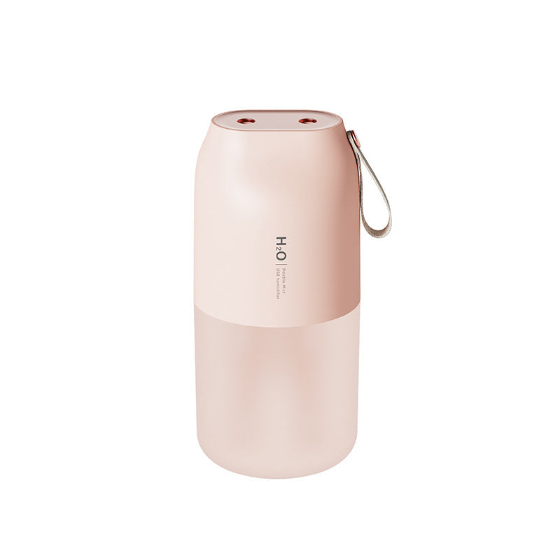 Dual-spray Aromatherapy Humidifier Portable Car USB Humidifier Battery Desktop Simple Humidifier
